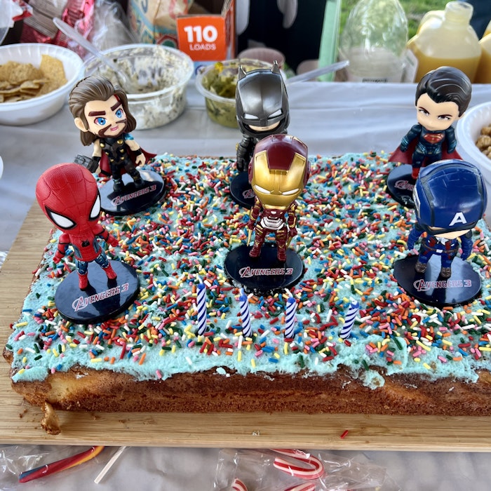 Img: person, birthday cake, cake, cream, dessert, food, people, face, head