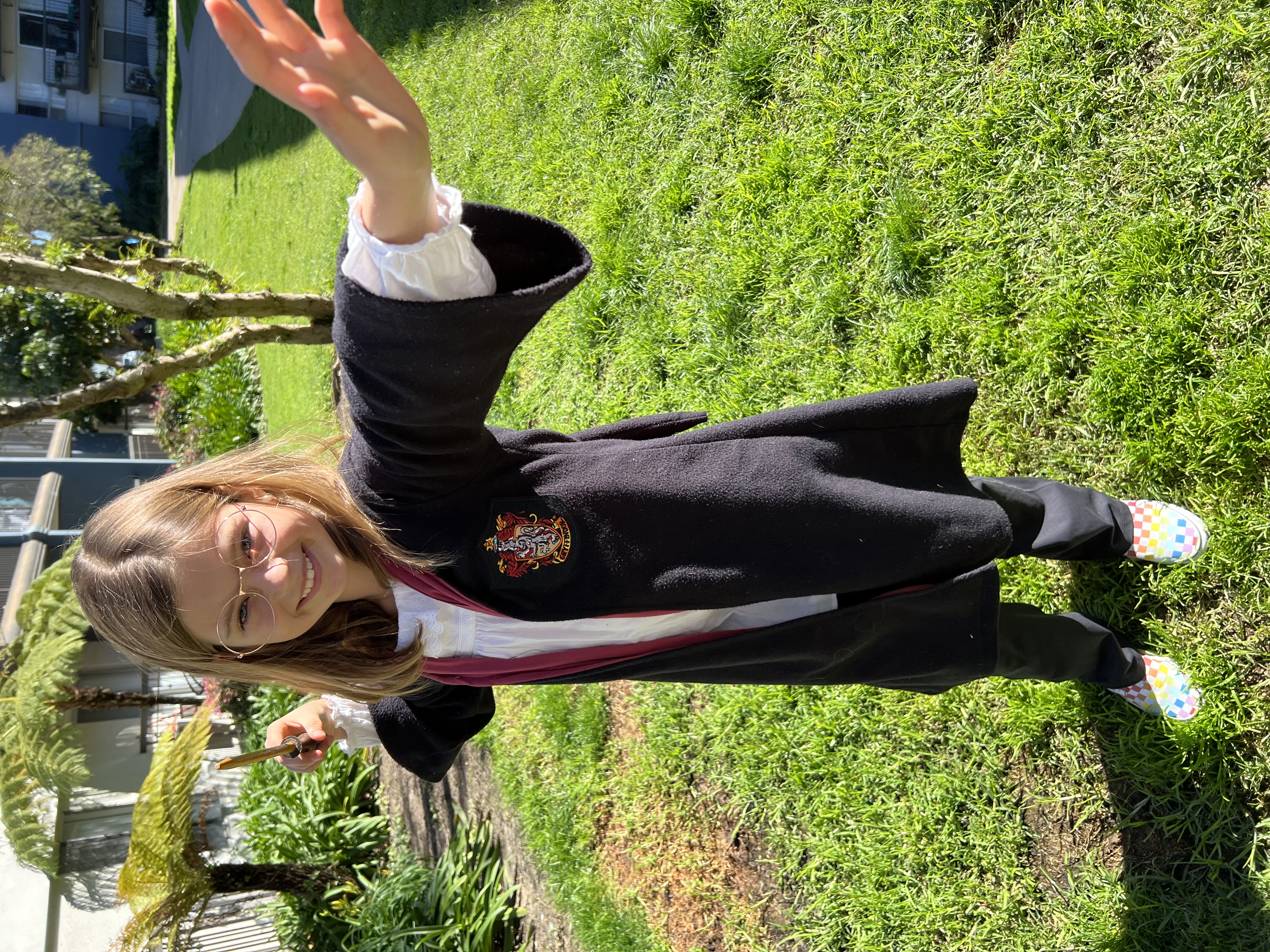 Img: grass, person, photography, portrait, long sleeve, lawn, child, female, girl, sweater