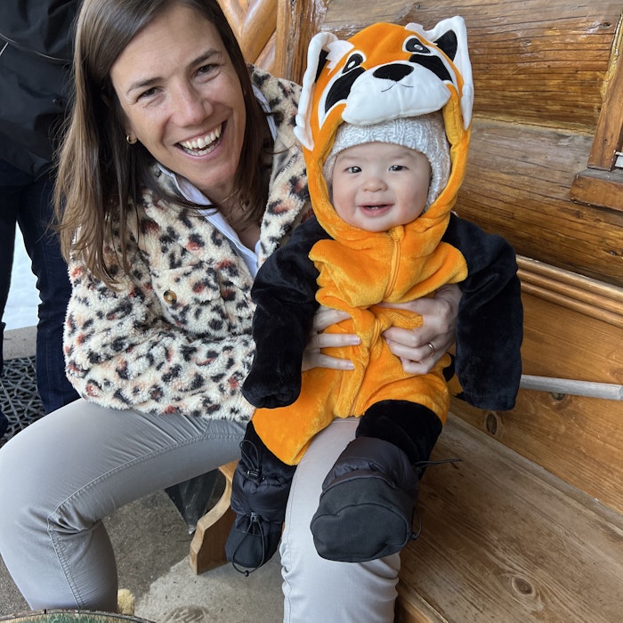 Img: wood, person, photography, portrait, pants, coat, jacket, hat, adult, woman