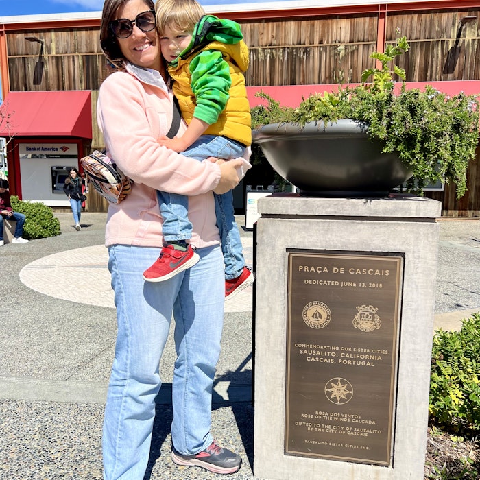 Img: pants, potted plant, person, photography, portrait, planter, jeans, herbal, fountain, shoe