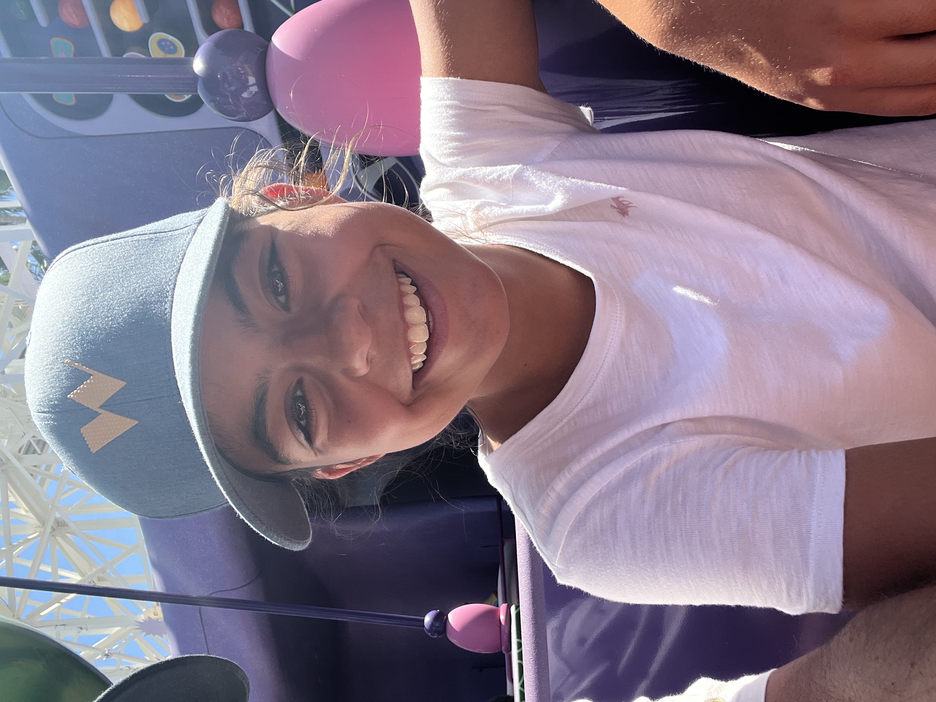 Img: baseball cap, cap, hat, face, head, person, smile, photography, portrait, woman