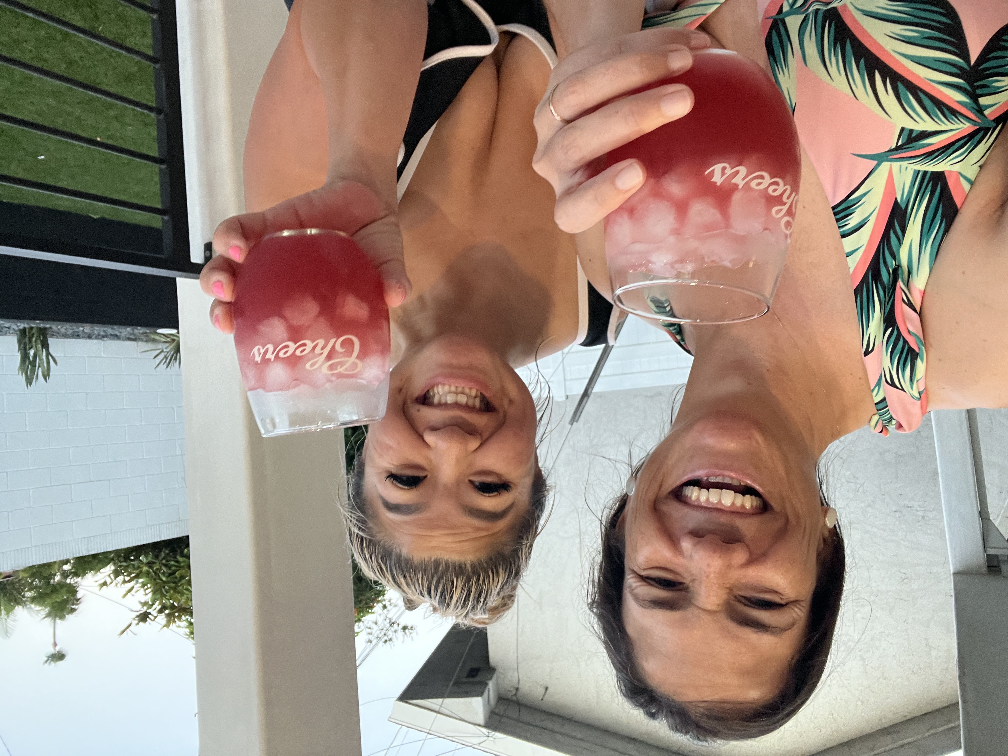 Img: summer, beverage, soda, cocktail, face, head, person, portrait, glass, smile