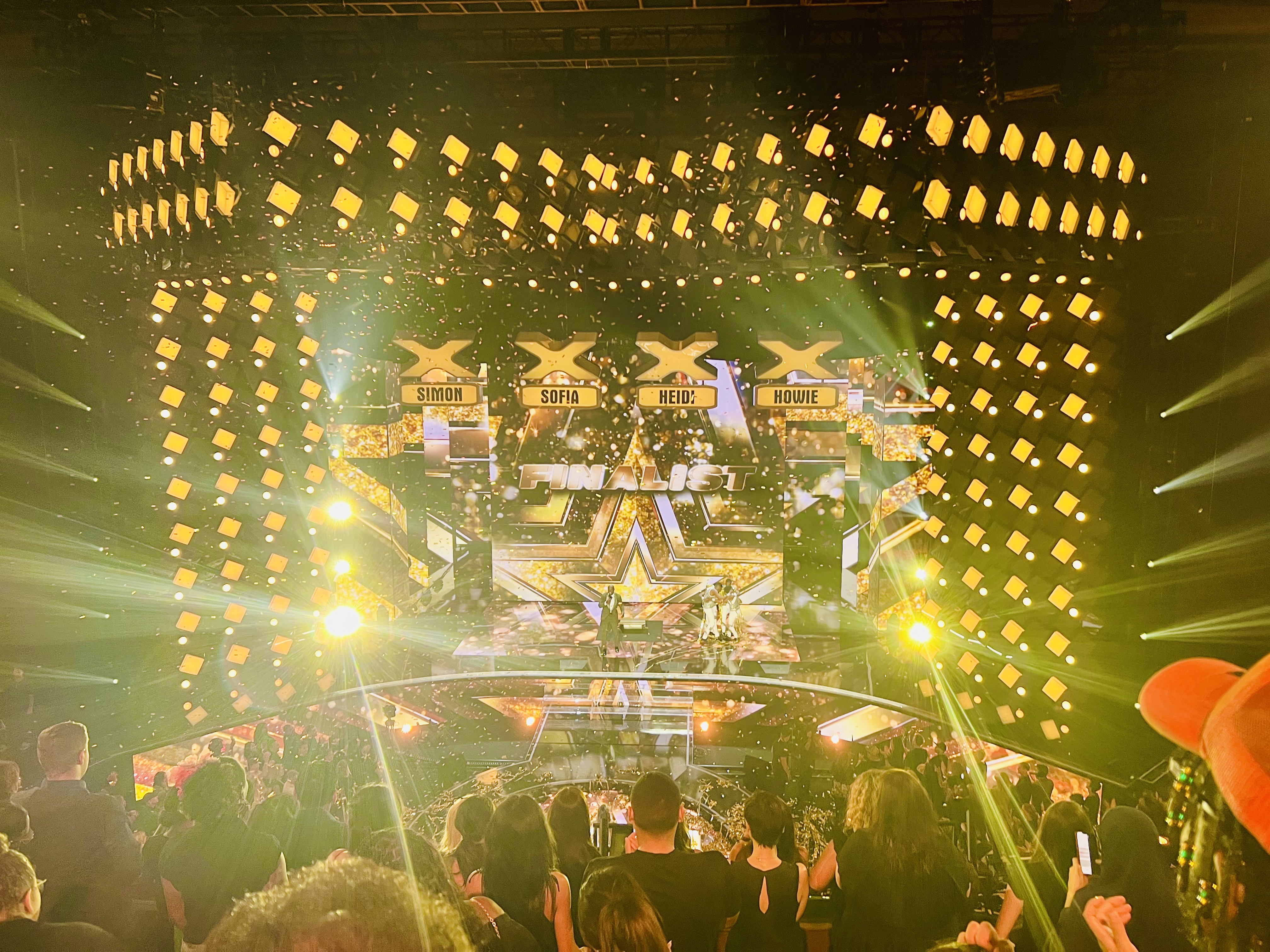 Img: urban, concert, person, lighting, adult, female, woman, male, man, night life