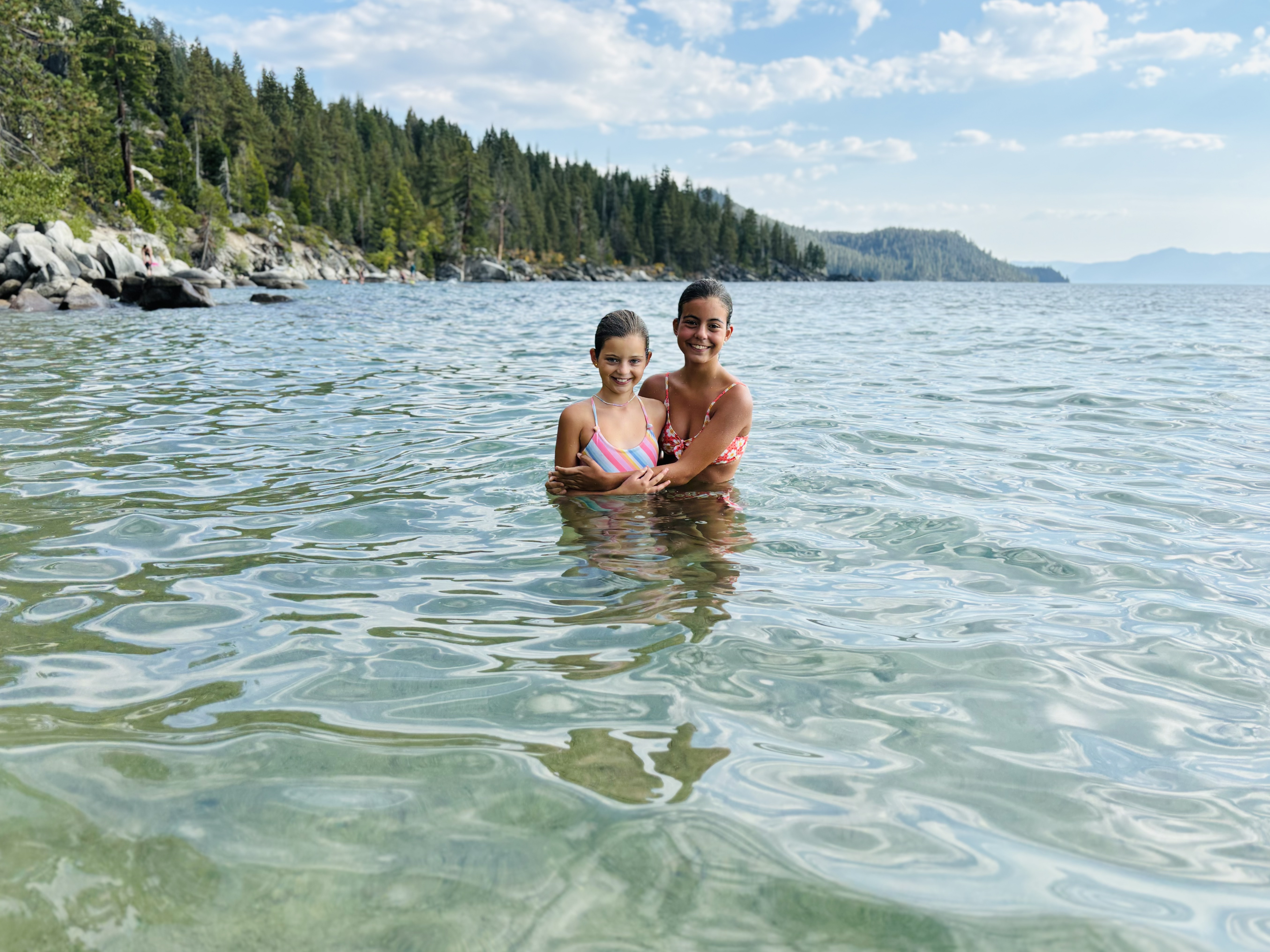 Img: swimwear, swimming, summer, nature, sea, tree, portrait, lake, land, bikini