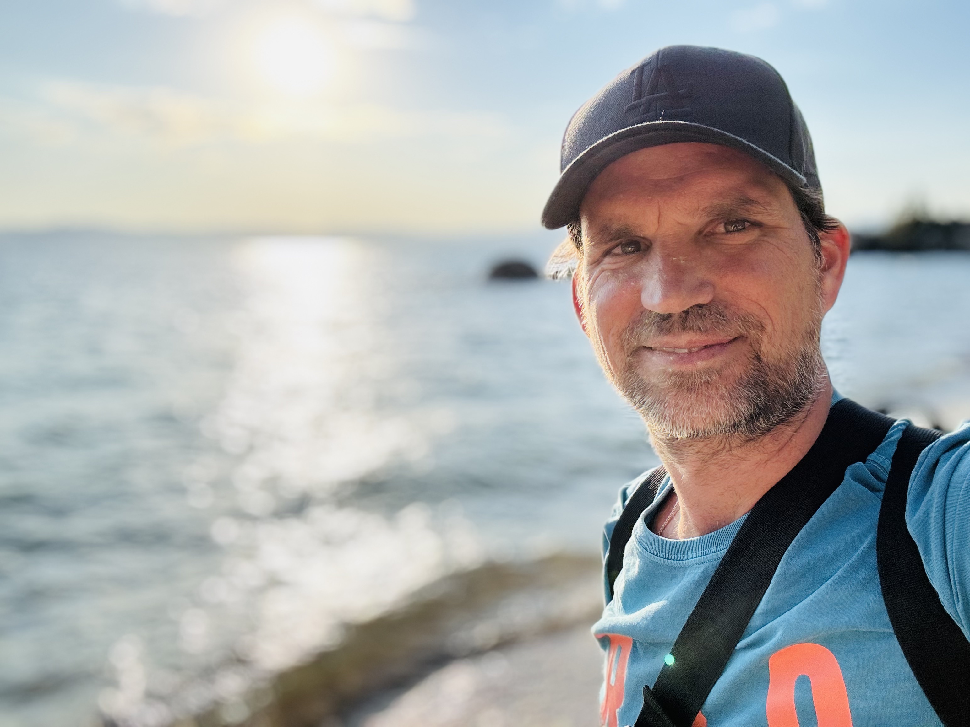 Img: baseball cap, cap, hat, photography, face, head, person, portrait, smile, man
