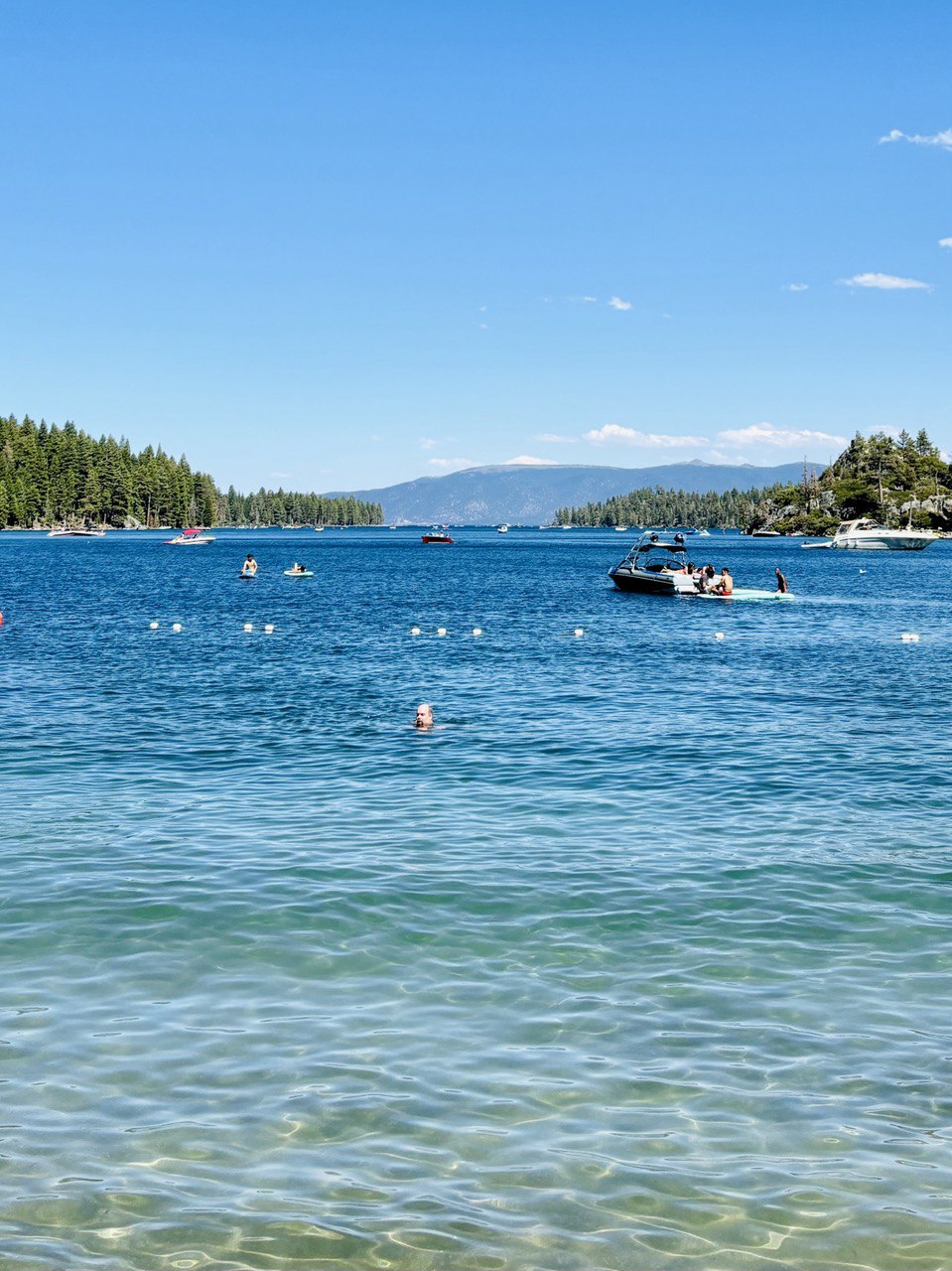 Img: summer, swimming, water, land, nature, outdoors, scenery, sea, sky, landscape