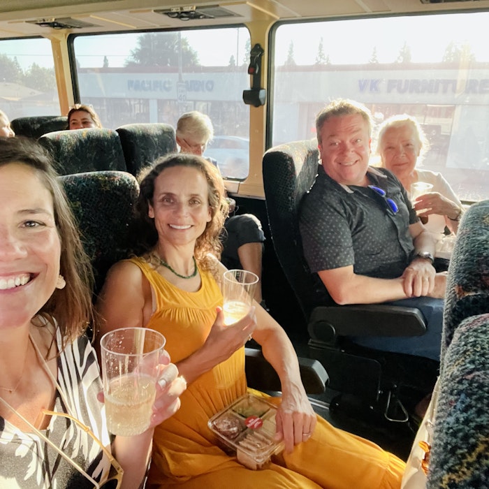 Img: adult, female, person, woman, necklace, baby, cup, male, man, portrait