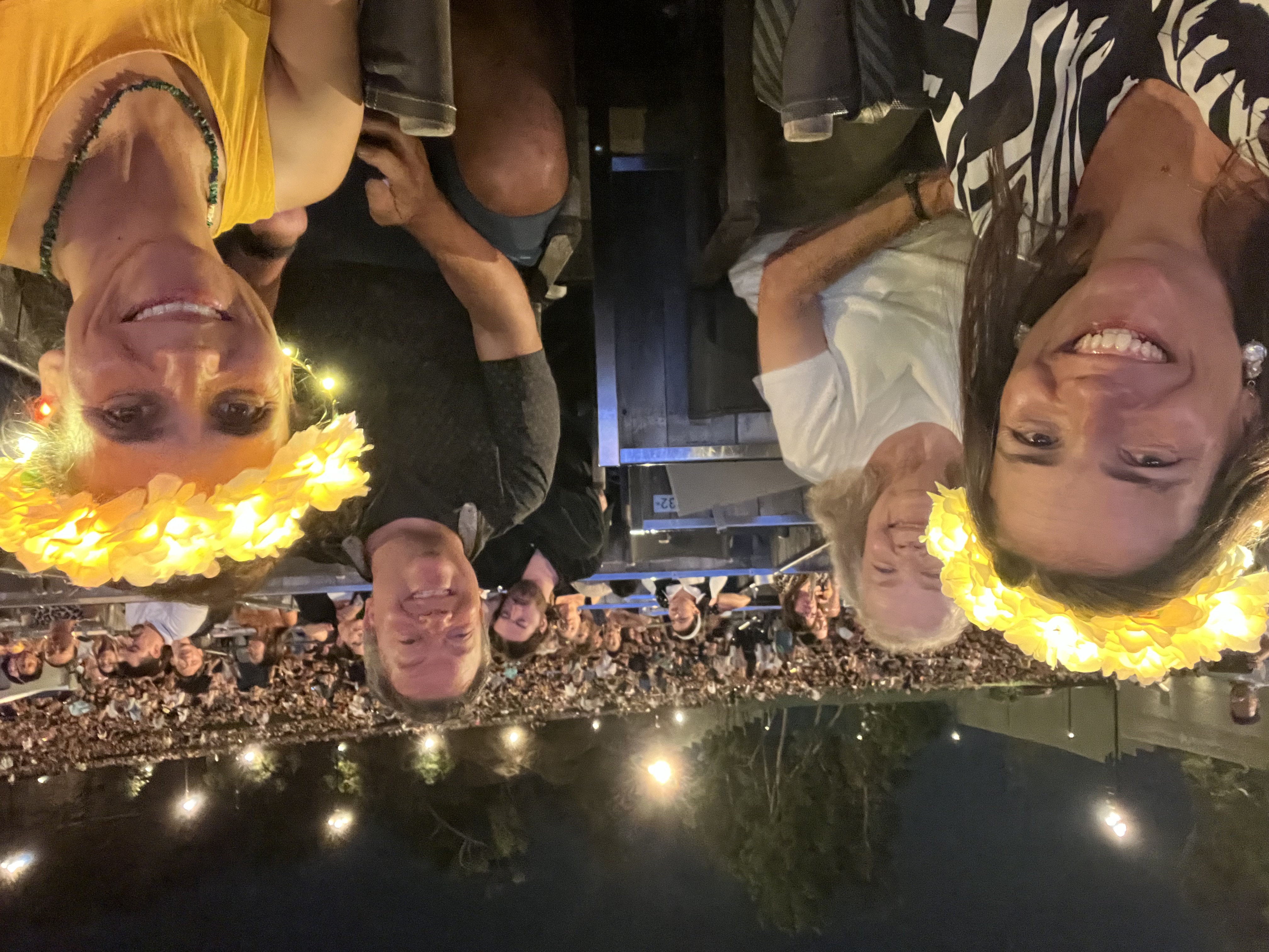 Img: lighting, necklace, adult, female, person, woman, male, man, crowd, portrait