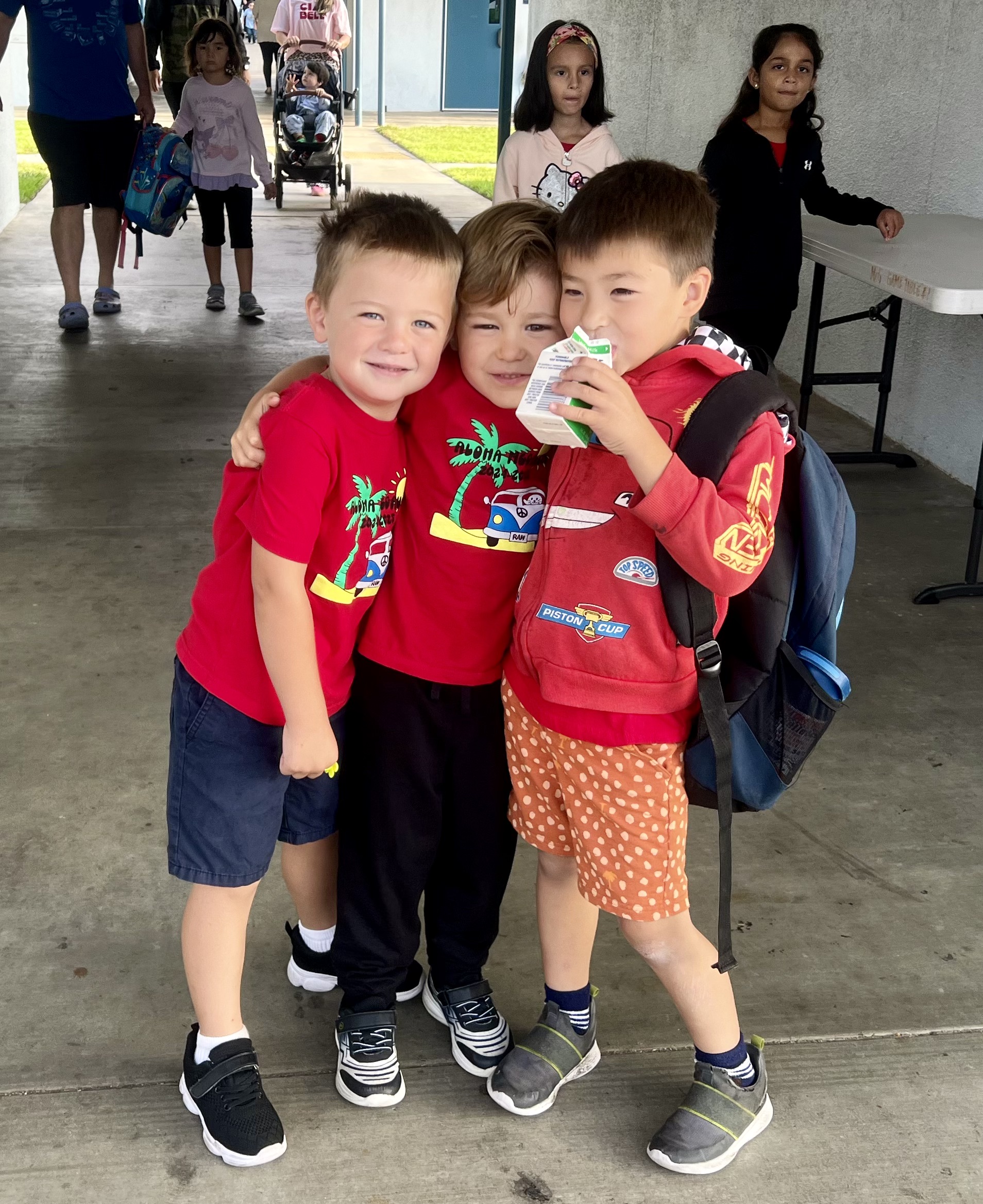 Img: shorts, ice cream, people, person, boy, child, male, adult, female, woman