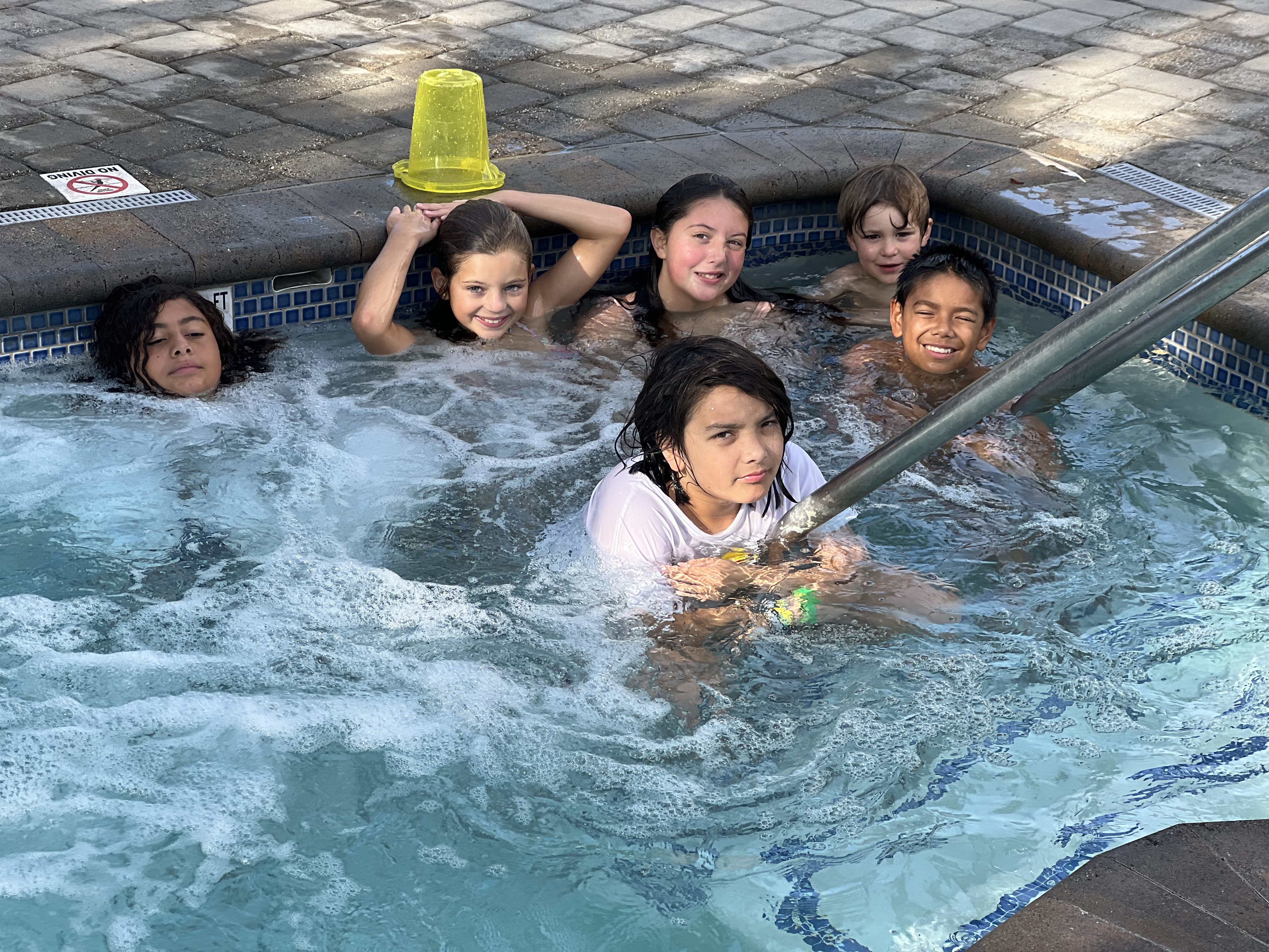 Img: tub, person, swimming, water, pool, hot tub, adult, female, woman, swimming pool