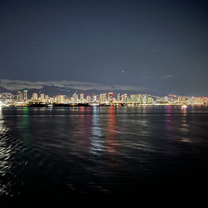 Img: water, waterfront, city, metropolis, urban, cityscape, nature, night, outdoors, scenery