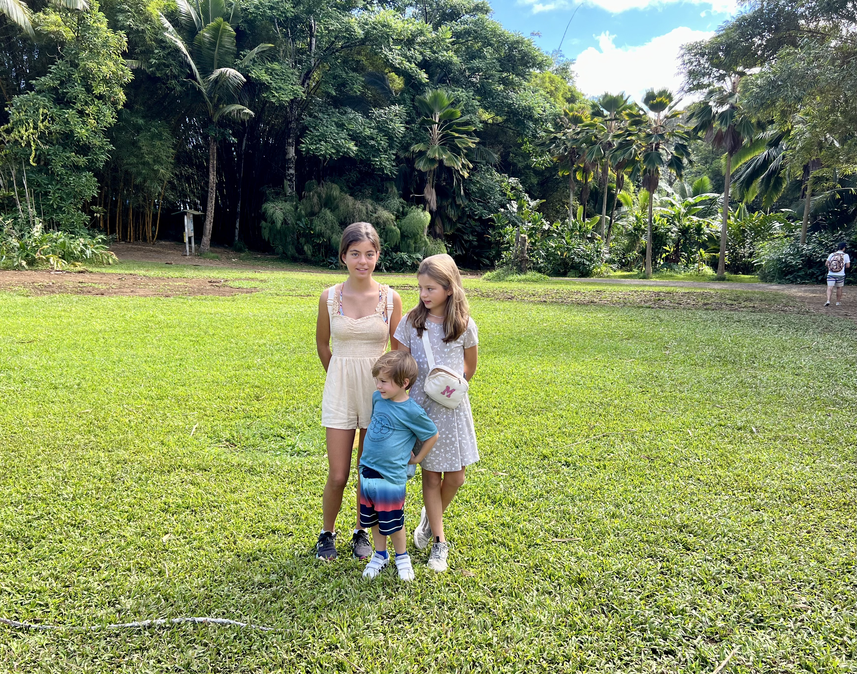 Img: people, person, grass, plant, vegetation, park, shoe, tree, family, yard