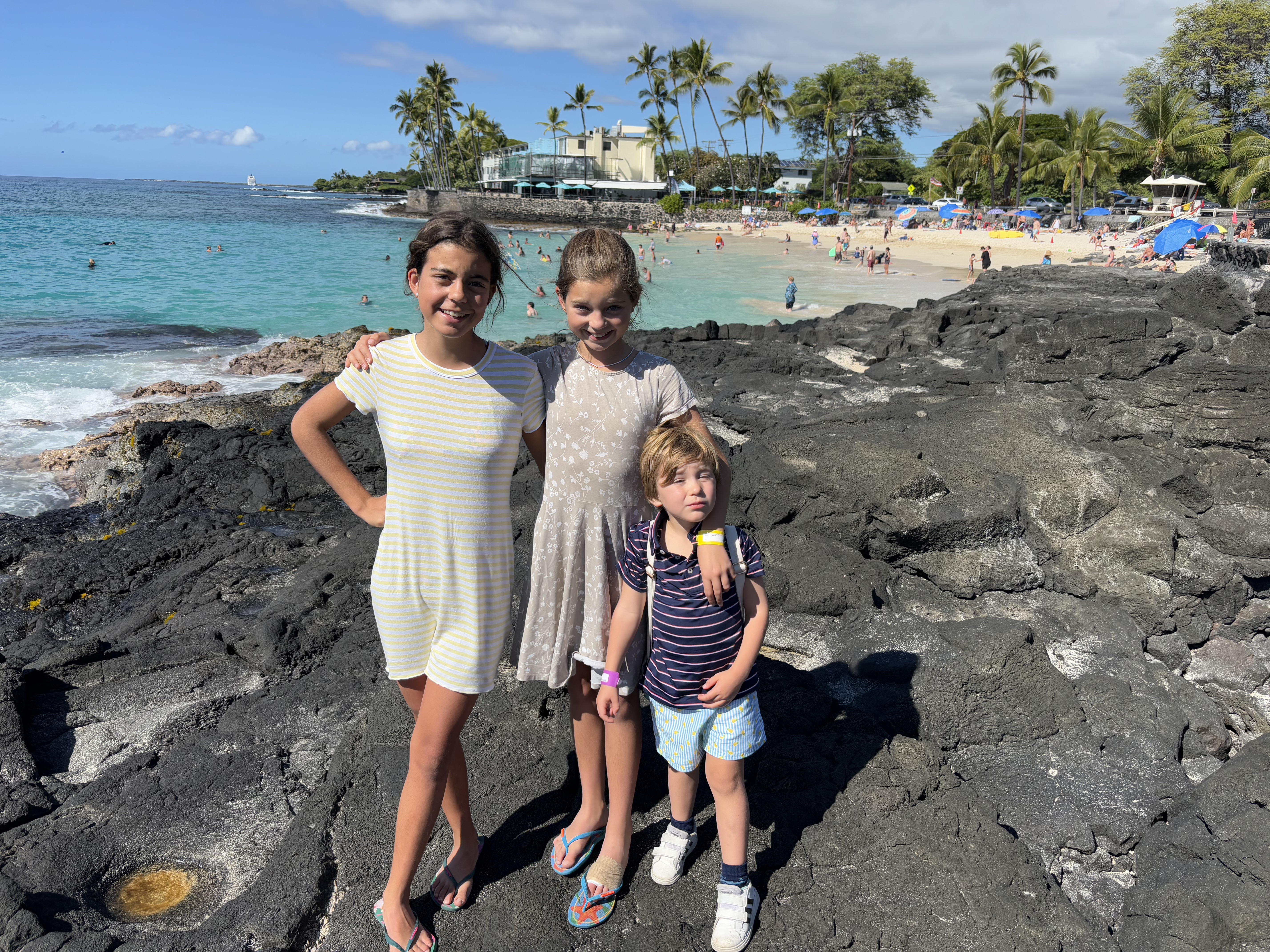 Img: summer, shorts, shoe, beach, sea, child, female, girl, person, teen