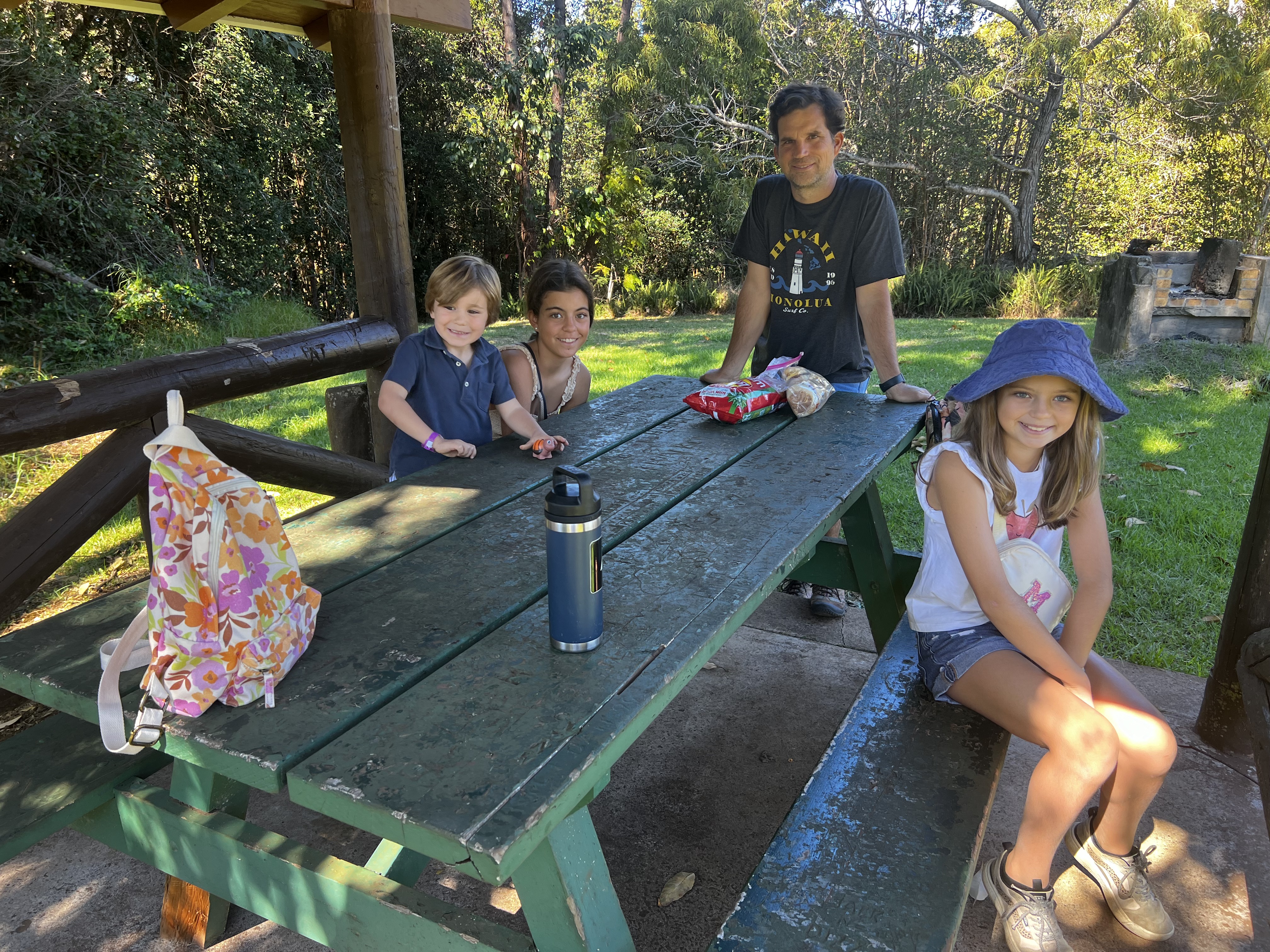 Img: grass, park, hat, shorts, vegetation, shelter, portrait, summer, wood, shoe