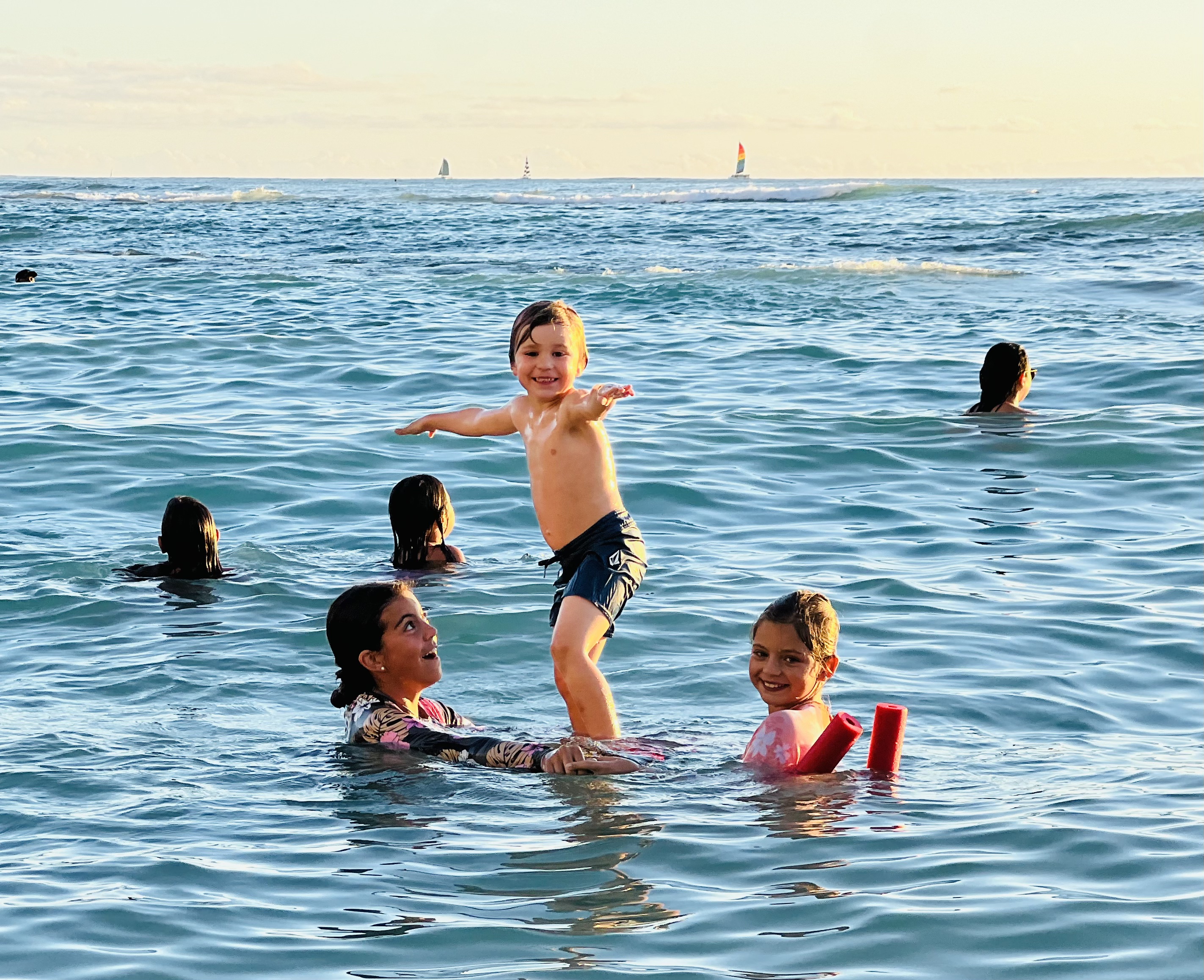 Img: person, swimming, water, summer, back, sea, adult, female, woman, swimwear