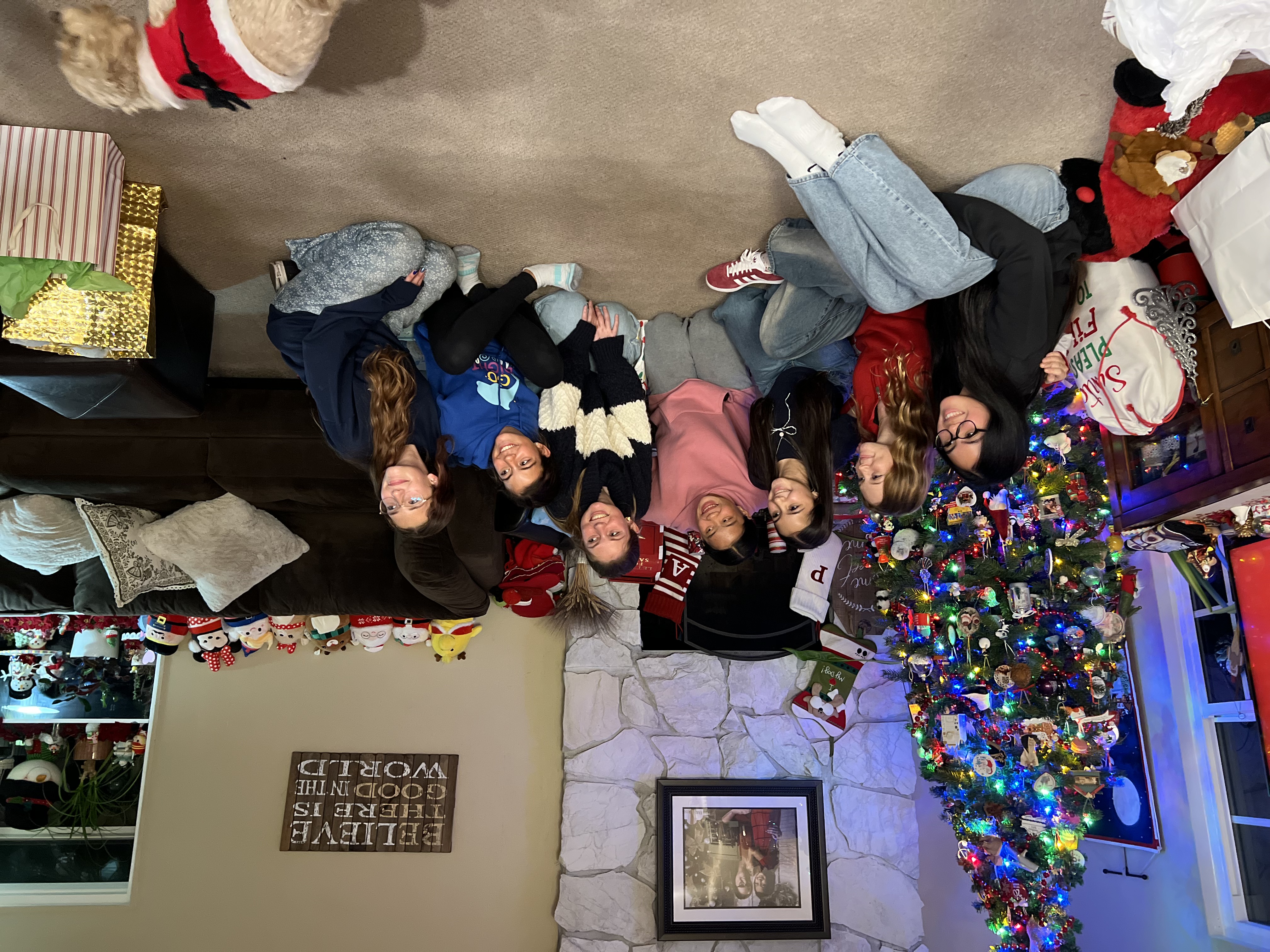 Img 1906: couch, furniture, living room, pants, adult, female, person, woman, people, shoe