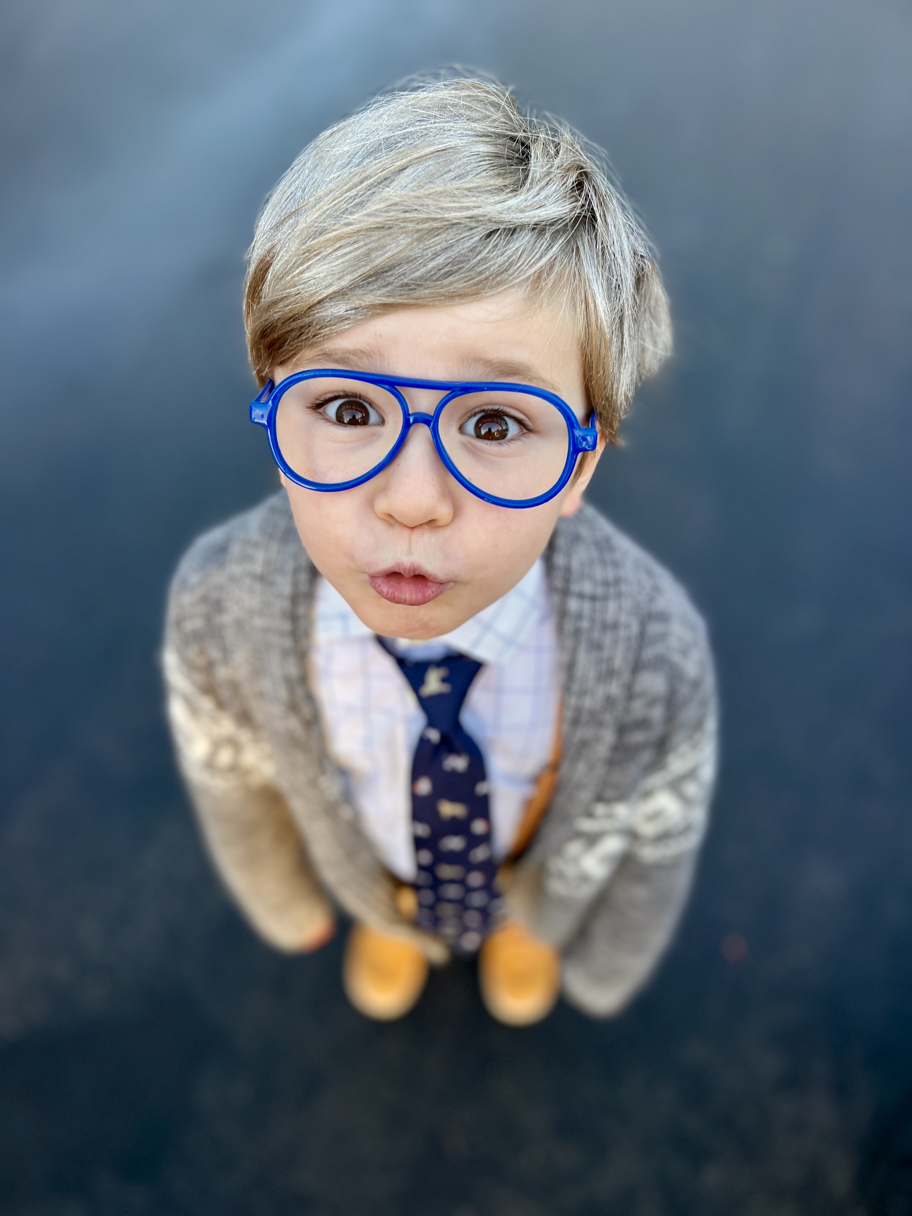 Img: accessories, formal wear, tie, glasses, person, portrait, adult, female, woman, necktie