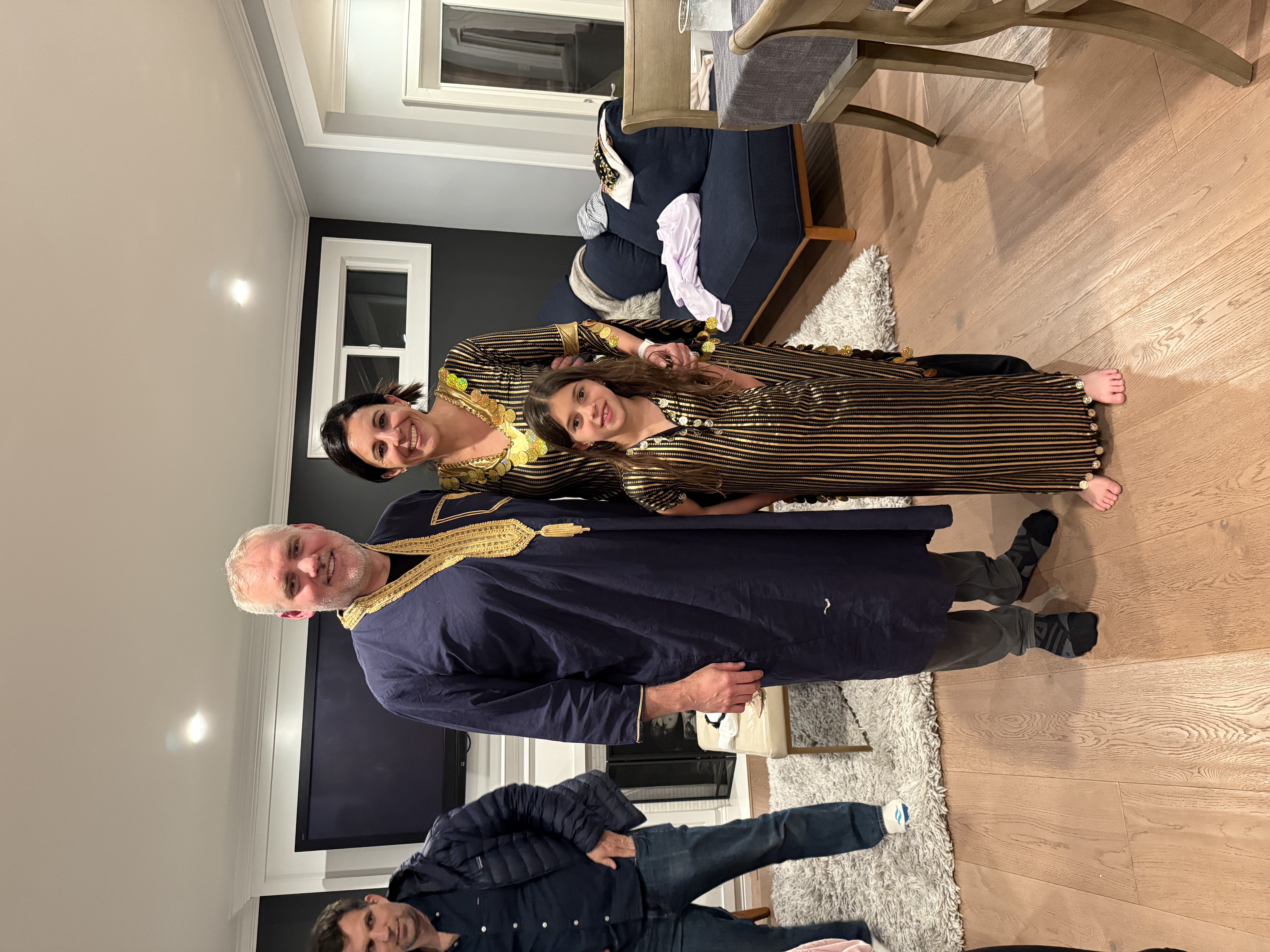 Img: people, person, couch, pants, living room, portrait, monitor, coat, adult, man