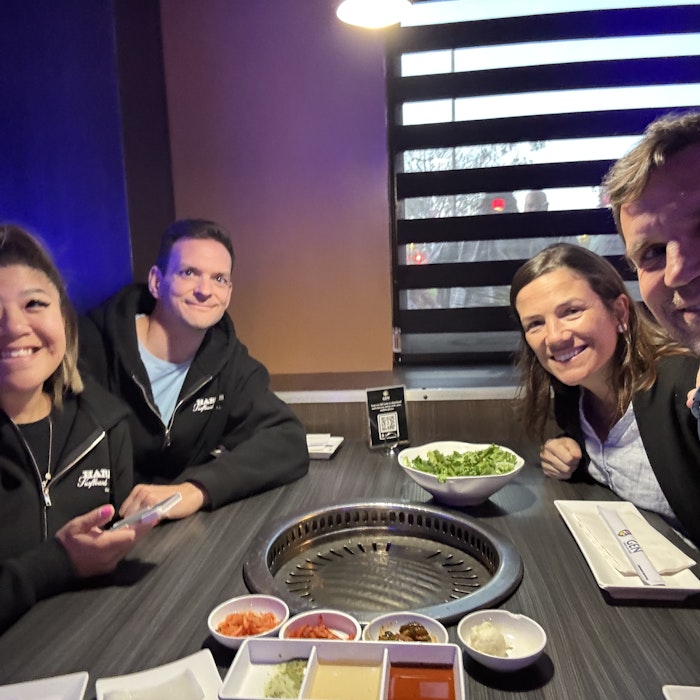 Img: meal, dish, table, adult, female, person, woman, male, man, lunch
