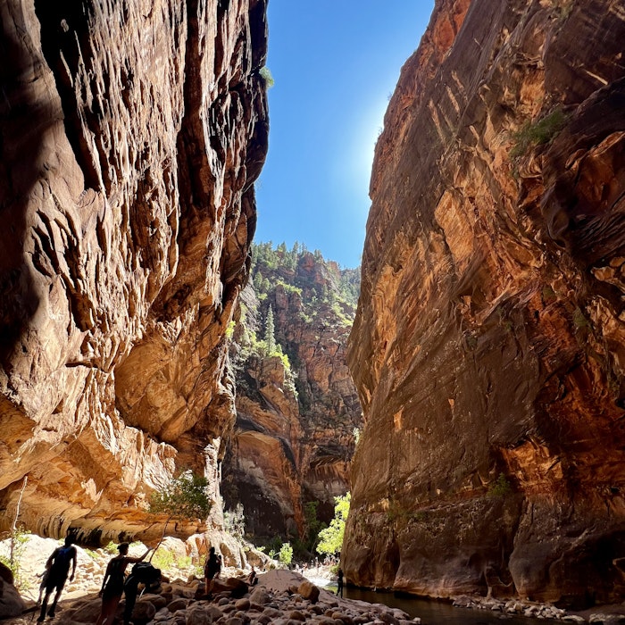 Img: mountain, nature, outdoors, valley, canyon, person