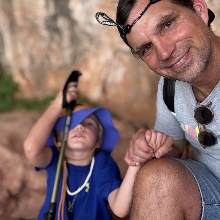 Img: photography, finger, person, rock, portrait, hiking, glasses, adult, male, man