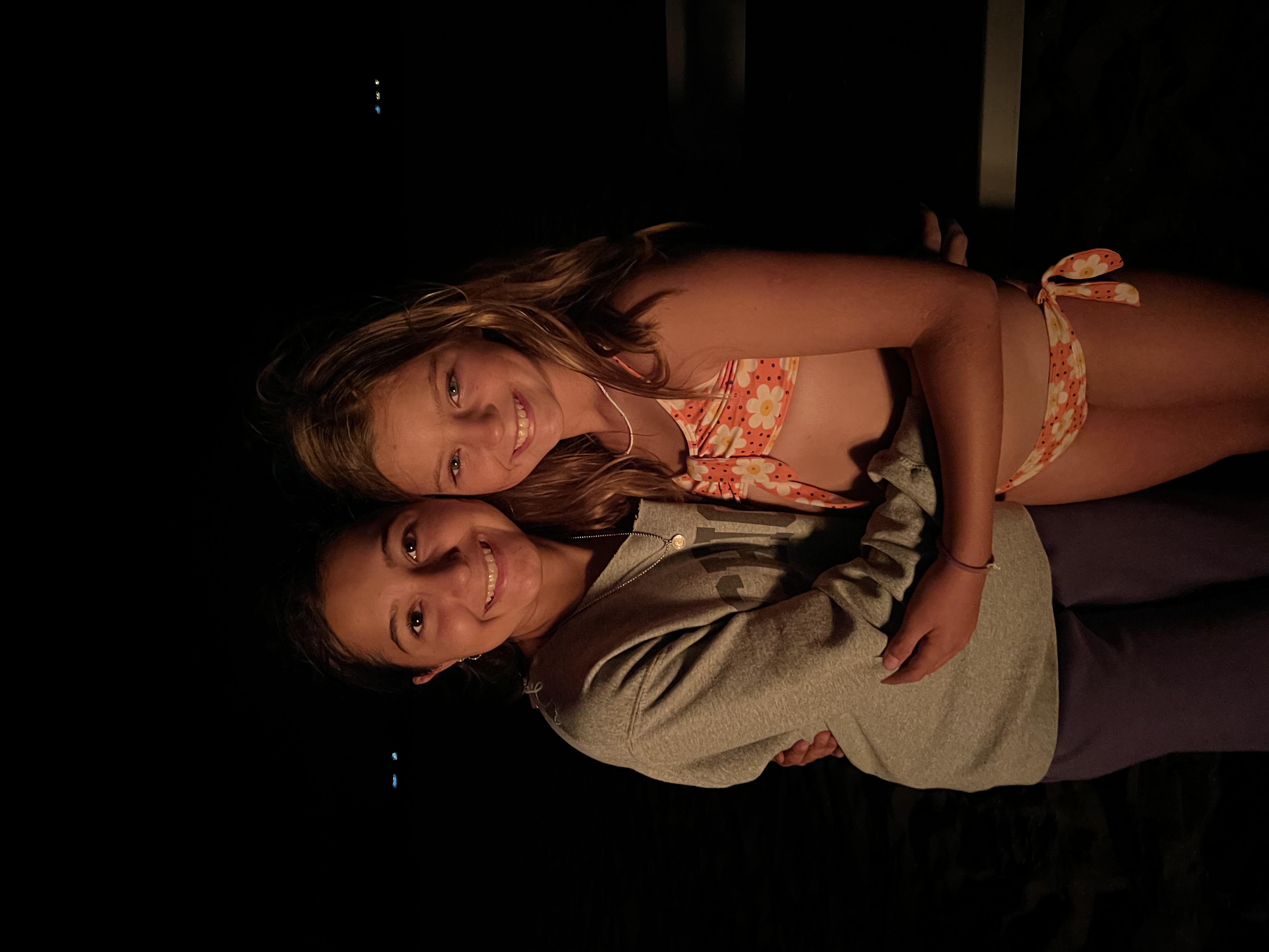 Img: face, head, person, photography, portrait, necklace, swimwear, night, bikini, blouse