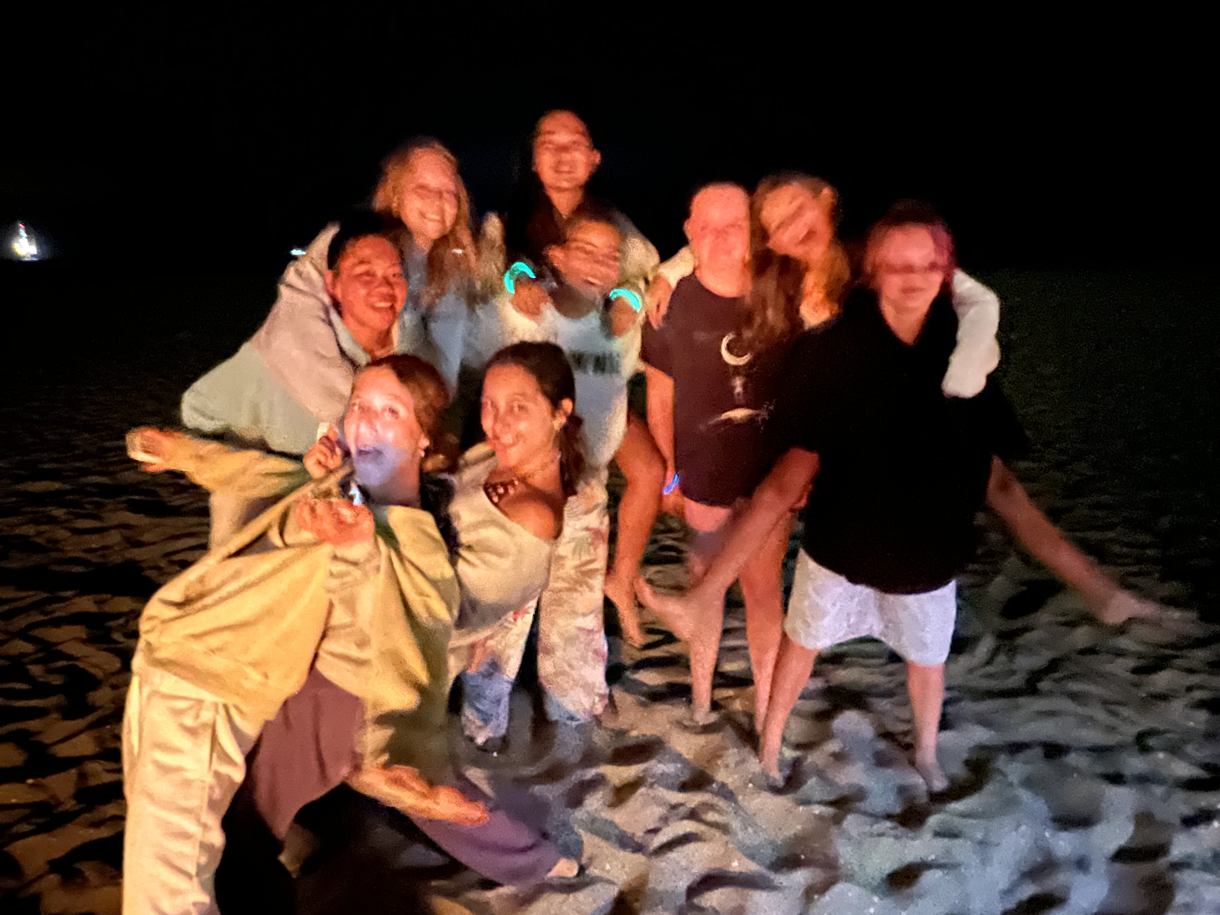 Img: person, photography, portrait, people, night, beach, adult, female, woman, shorts