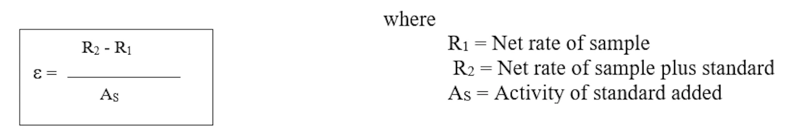 Internal standarization using quench correction