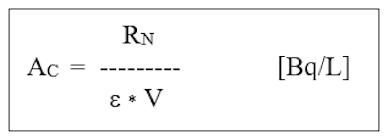 Gross alpha beta calculation