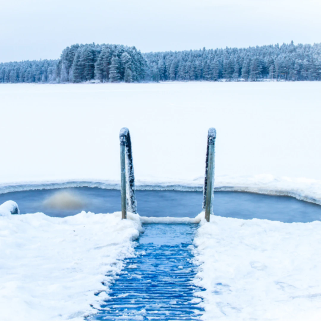 Ice swimming in Finland