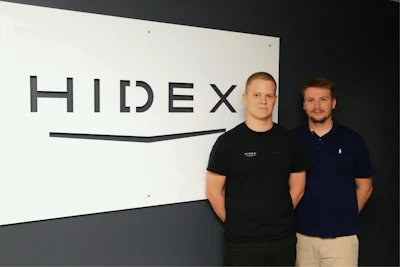 Hidex's summer employees Jussi Tirkkonen and Kristian Robertsson