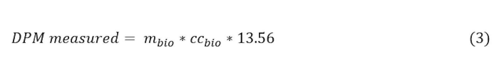 Hidex biofuel method formula