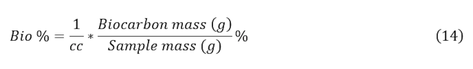 Hidex biofuel method formula