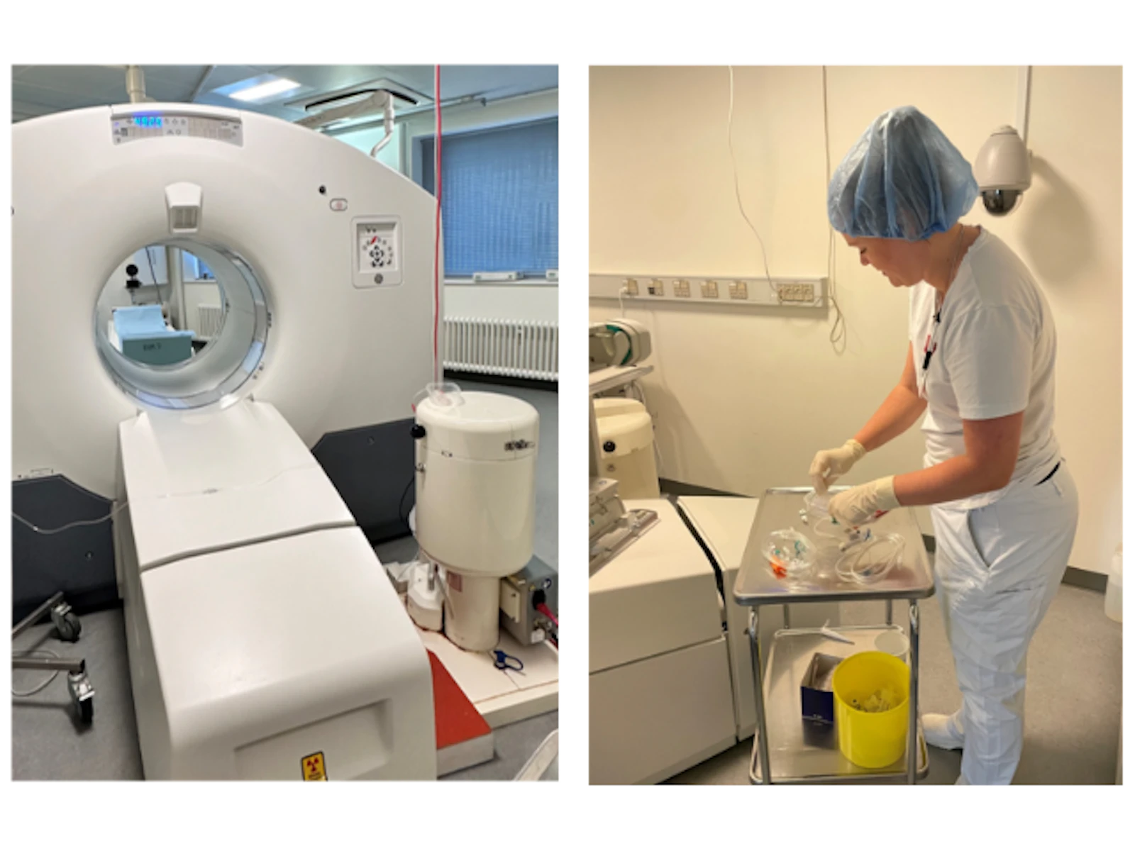 Hidex Radiowater Generator in day-to-day operations in Bispebjerg Hospital.