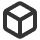 Cube icon representing structure
