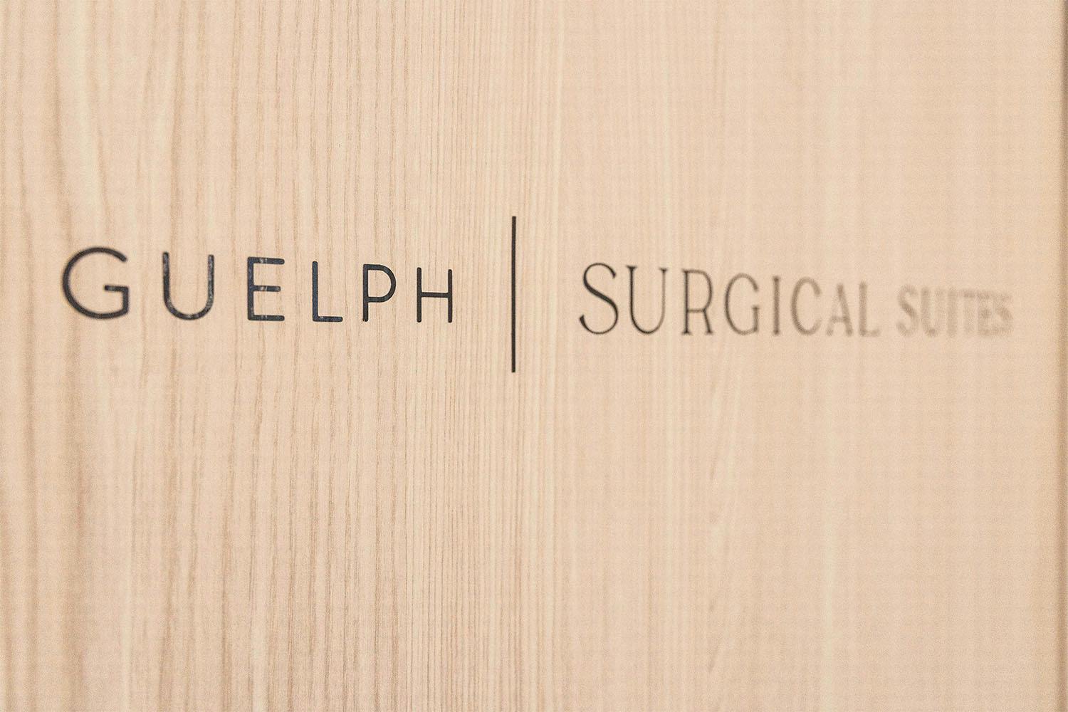 Guelph Surgical Suites Sign