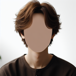 A portrait with no face