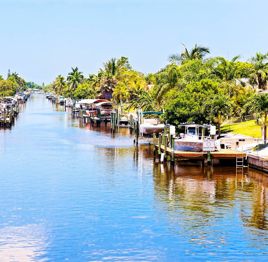 channel in intracoastal waterway