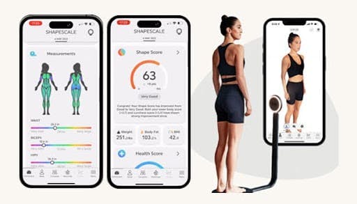 ShapeScale App diagram