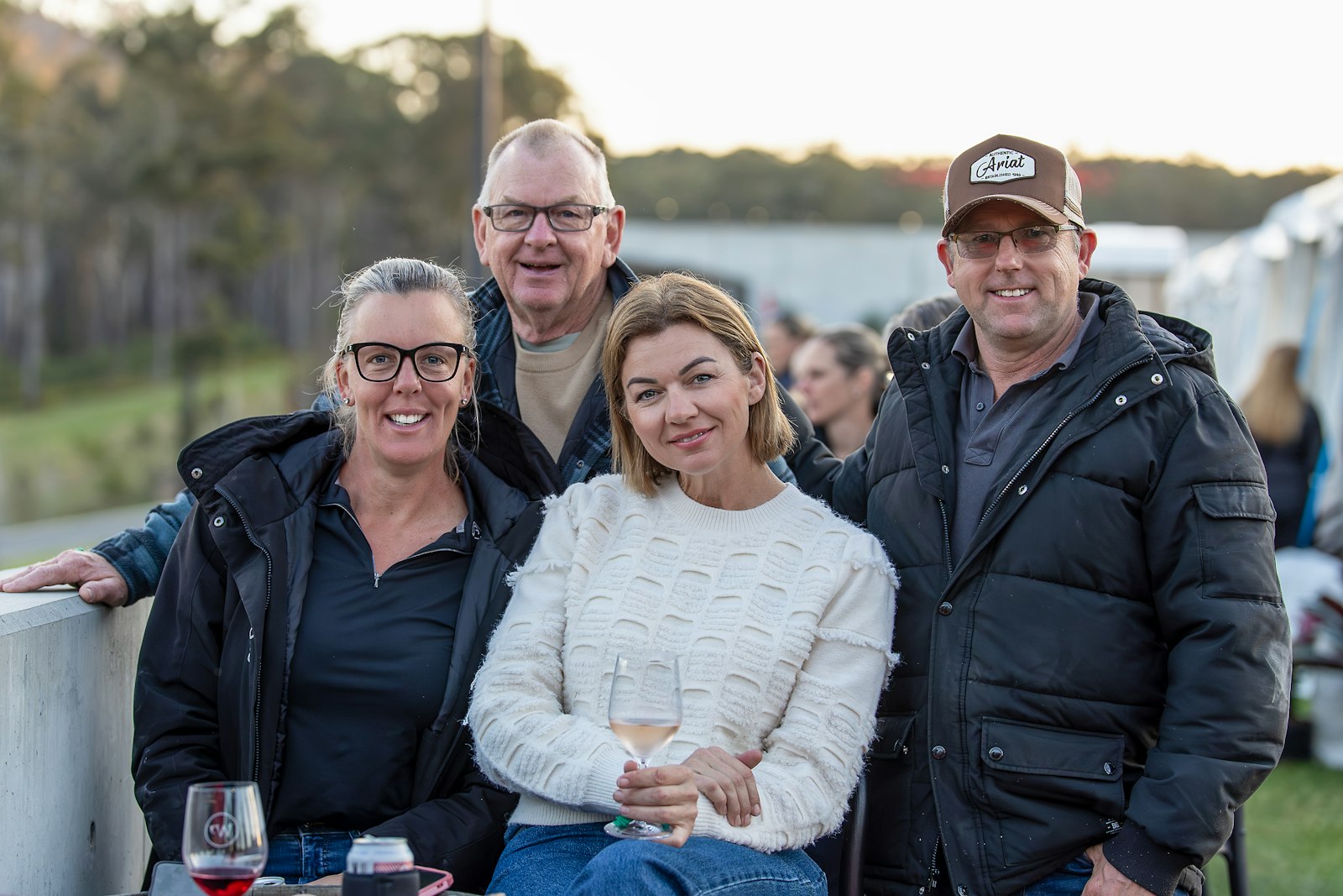 Triple Bar Lounge guests at Jumping at Willinga
