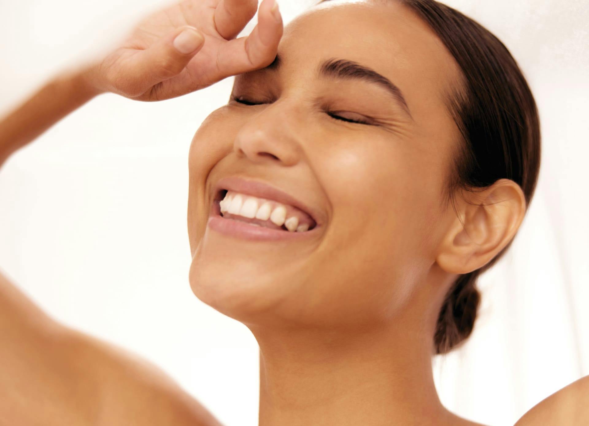 Woman Laughing Happily - Why DiamondTouch Banner