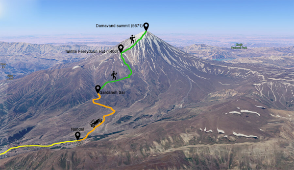 mount damavand