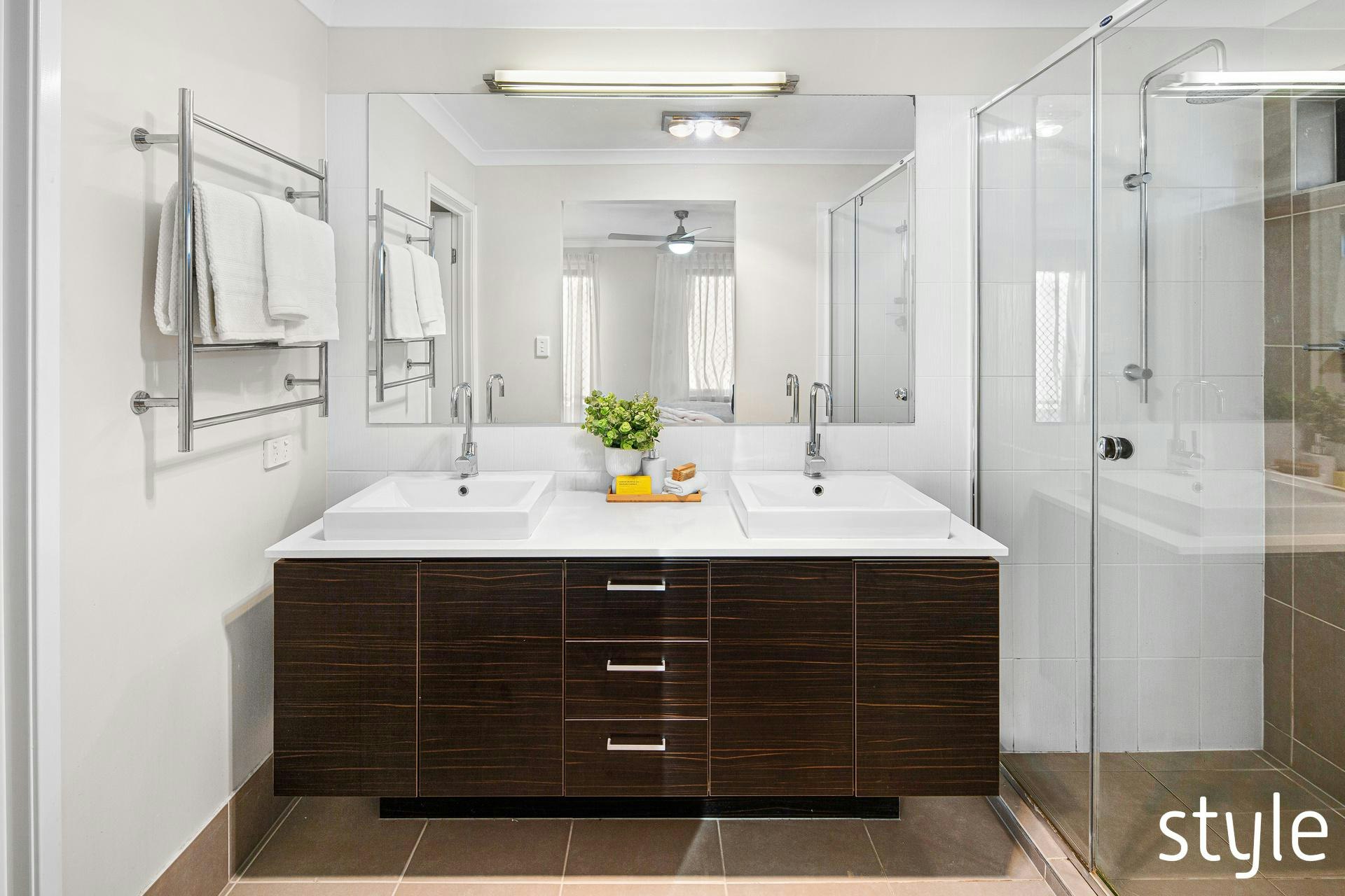 Image of double sink