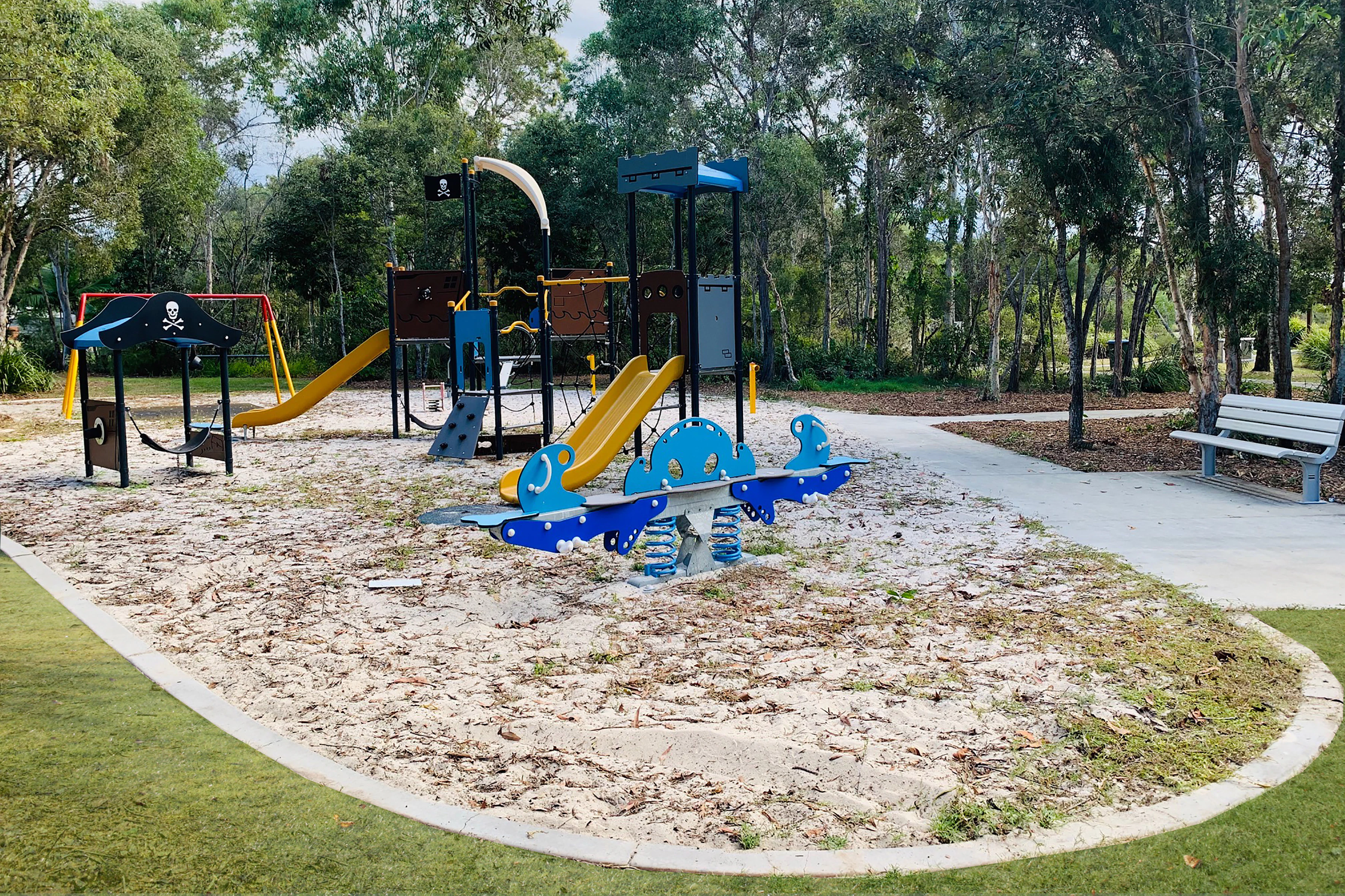outdoor play area