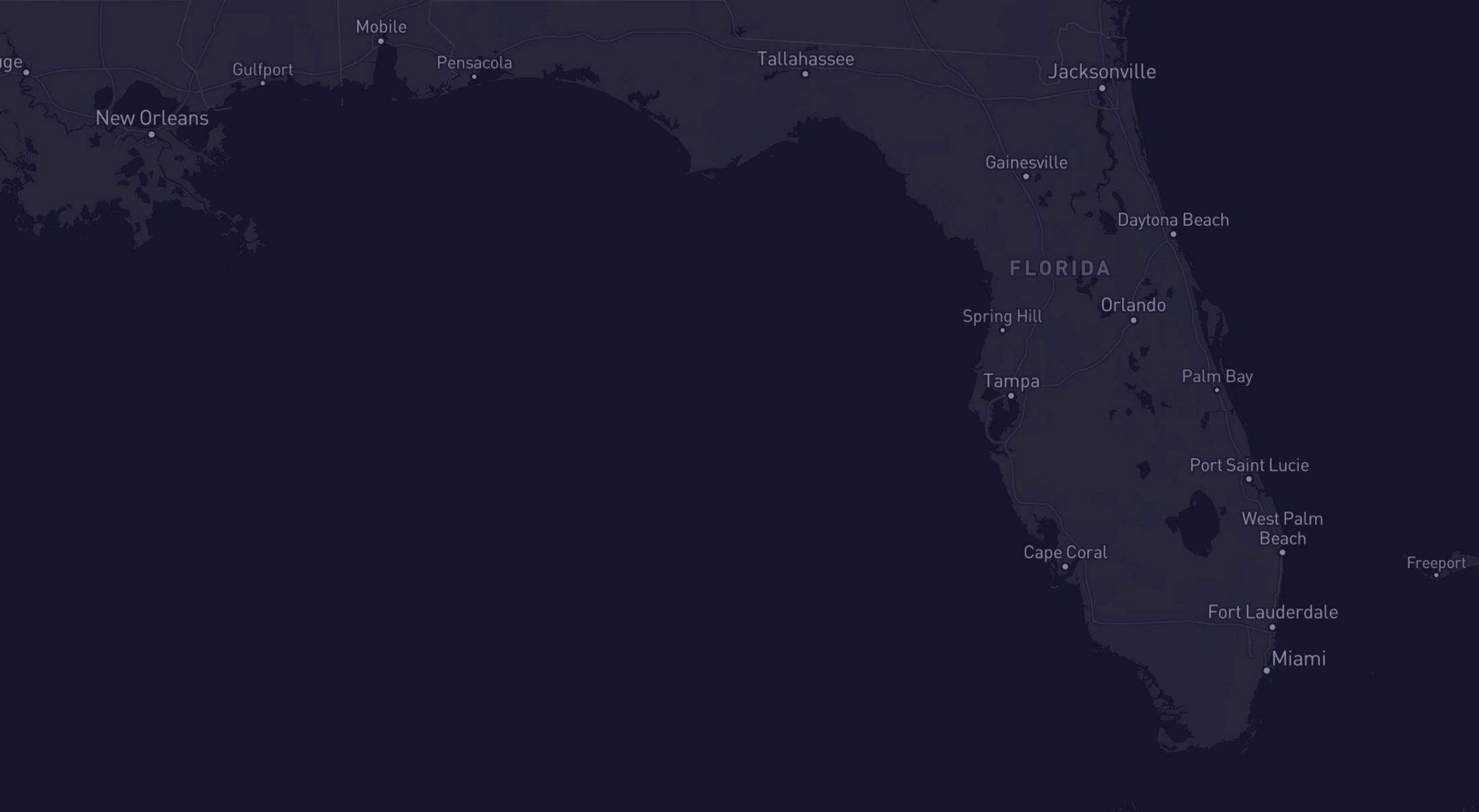map of florida