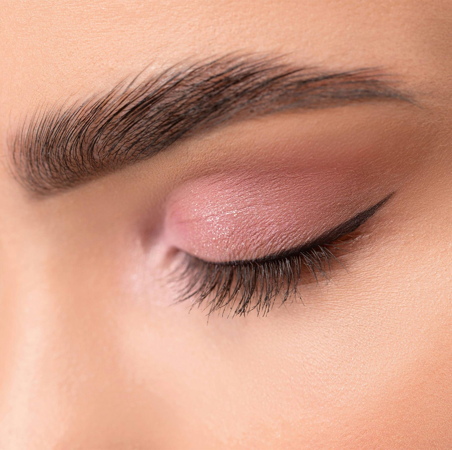 Woman's eyelid