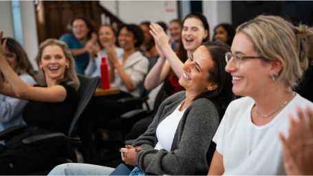 Wiser people applauding