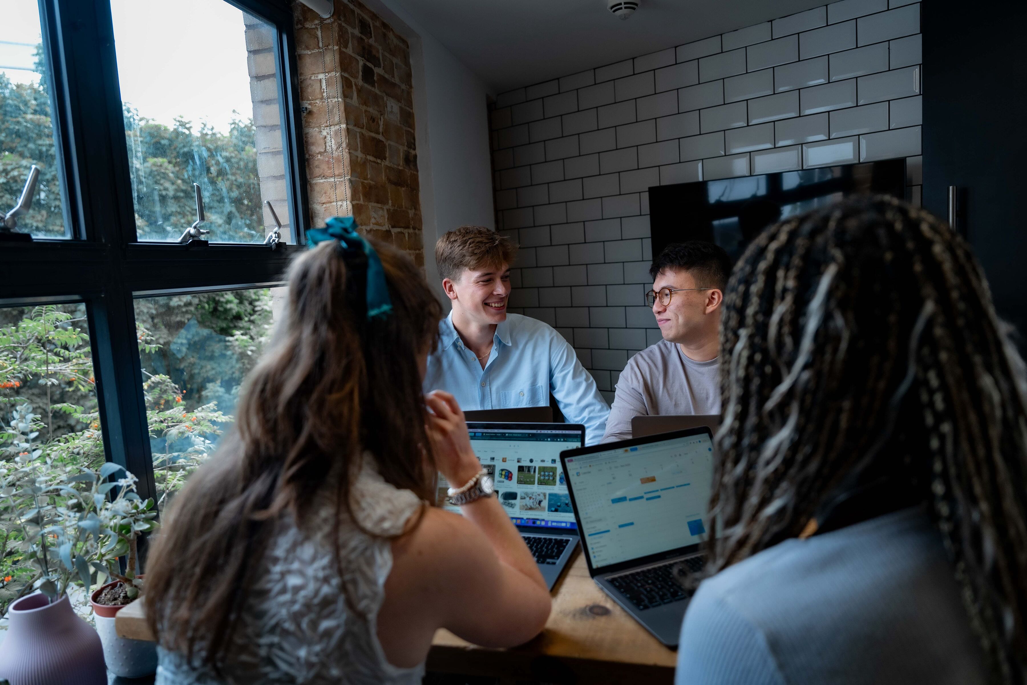 Photo of Wiser employer branding team