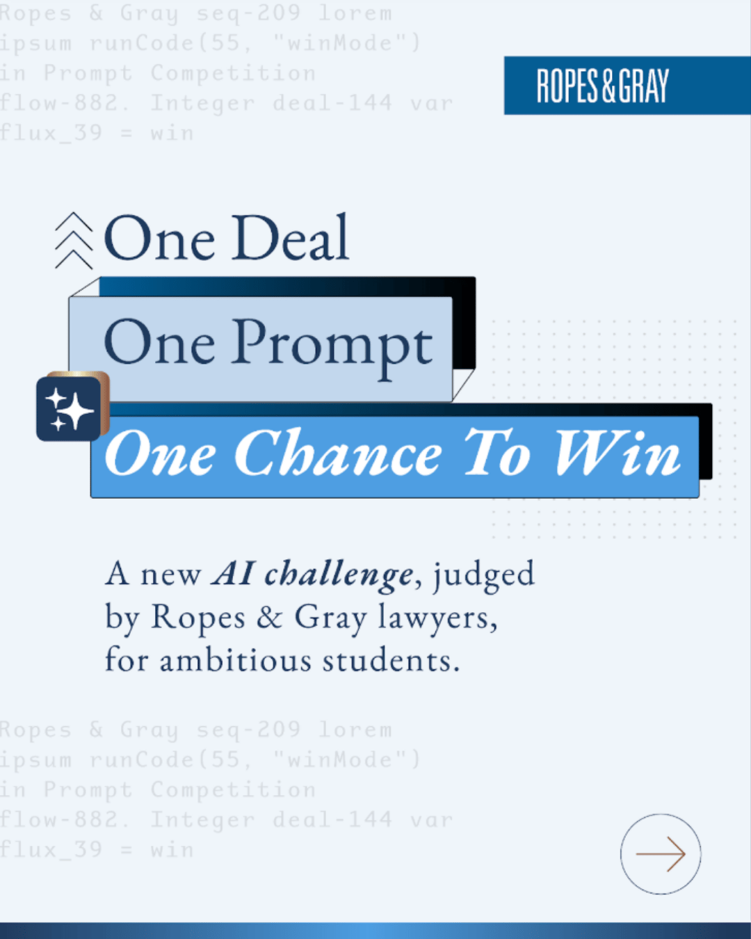 Instagram graphic which is blue saying one pitch one prompt