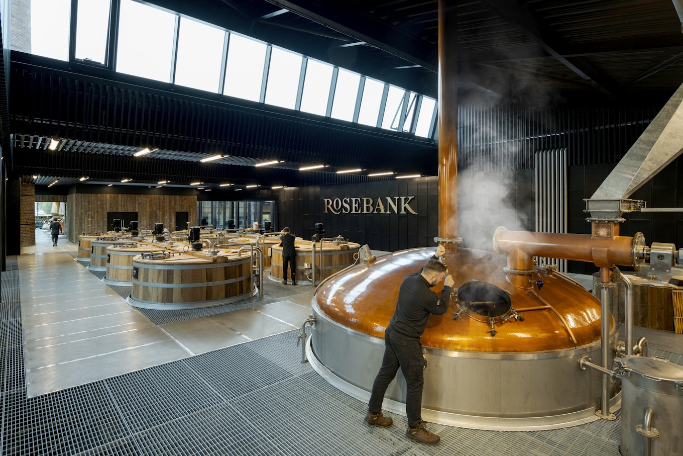 Rosebank distillery - The Stills